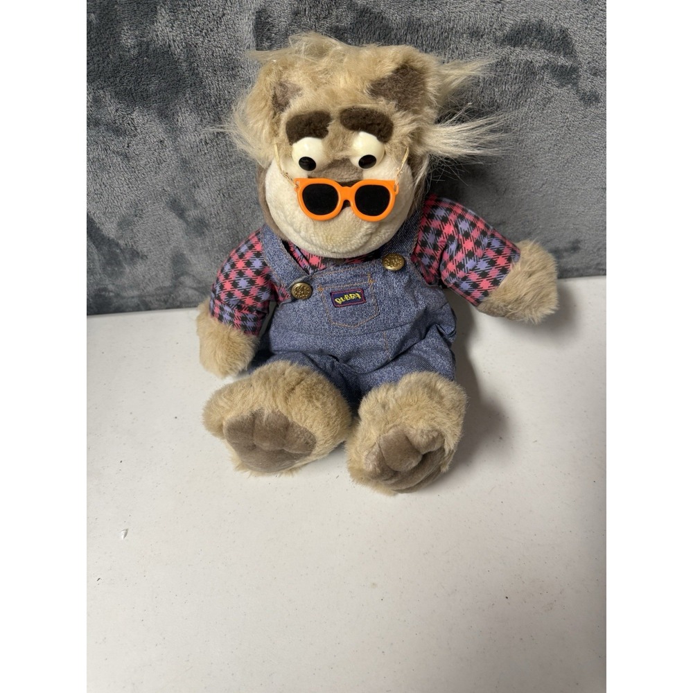 VTG 1997 Tyco REAL TALKIN' BUBBA Wisecracking Talking Plush Bear Not Tested